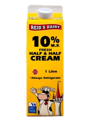 10 % Half & Half Cream (1 Litre)