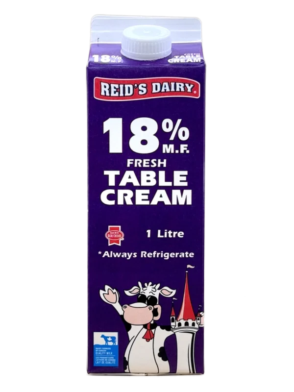 18% Table Cream (1 Litre)