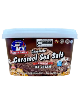 Chocolate Caramel Sea Salt Premium Ice Cream